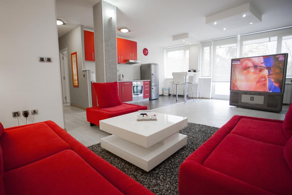 Apartment Red Belgrado Quarto foto